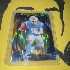 Panini Select 2024 Ladd McConkey Black Gold Prizm Shock Rookie Club Level #268