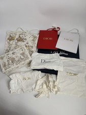 Christian Dior Designer Gift Shopping Bag Set 11 Items