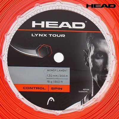 HEAD LYNX TOUR 1.20mm 200m 18gauges 660ft Tennis String Racquet
