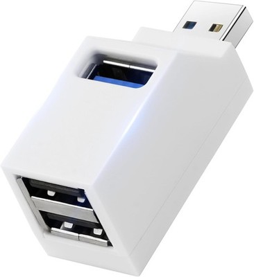 USB-Hub 3 Port Mini Splitter Adapter für Laptop, MacBook, Desktop-PC, USB 3.0,