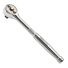 Zero Degree 12 Inch Drive Gearless Ratchet Nickel Plated 1 Turning Arc 38152