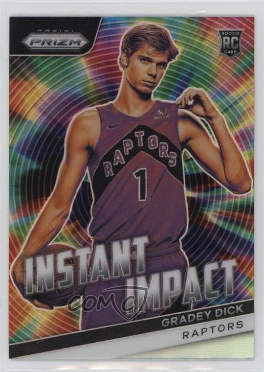 2023-24 Panini Prizm Instant Impact Silver Prizm Gradey Dick #20