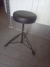 Gear4music Drum Stool - Black Finish