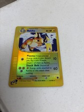 Raichu Expedition Reverse Holo Rare 061/165 Nintendo pokemon card