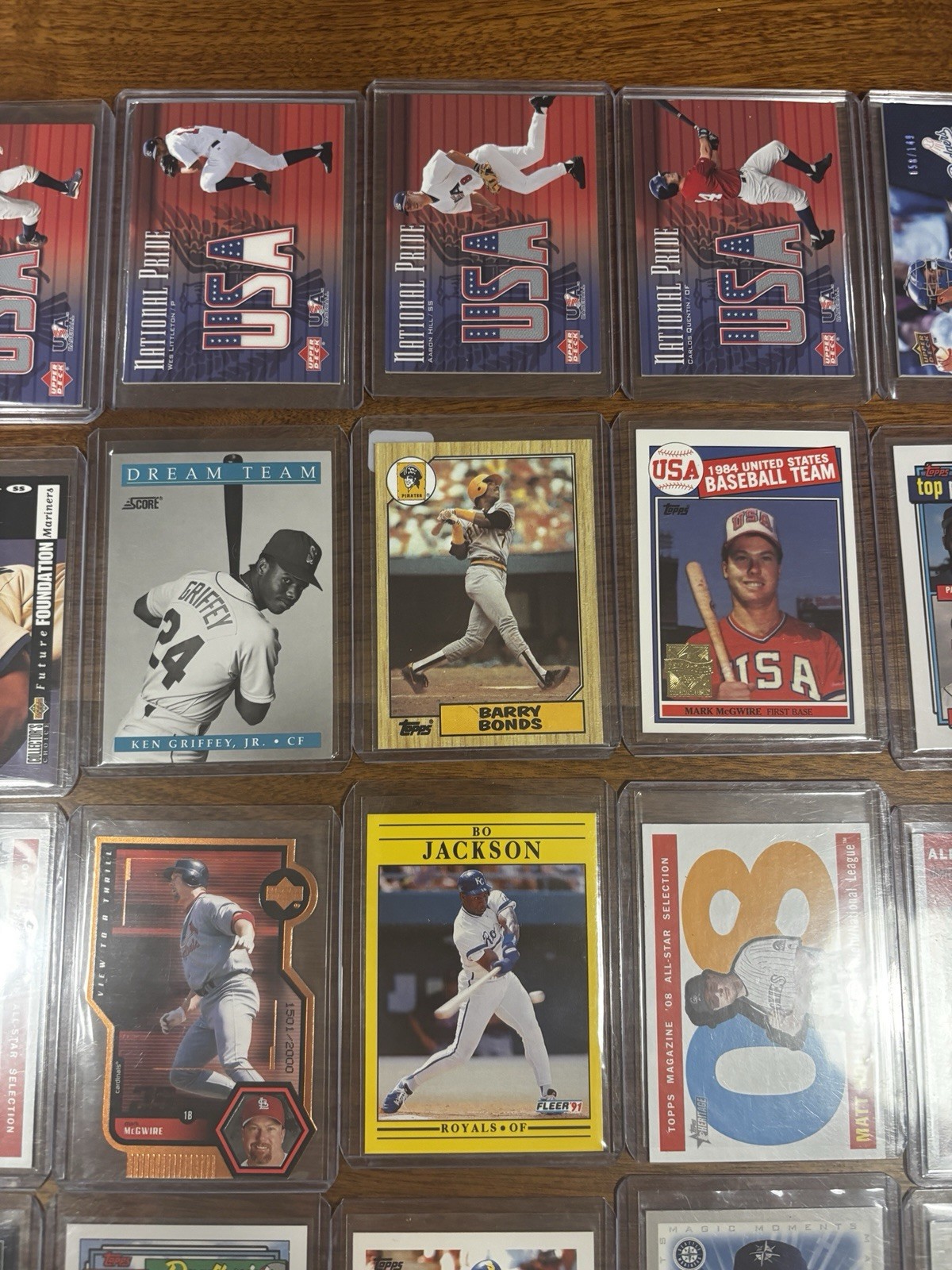 65 80’s/90’s Baseball Lot Of HOF/Rookies/Numbered/Relic/Auto/Patch GREAT VALUE!! view 3