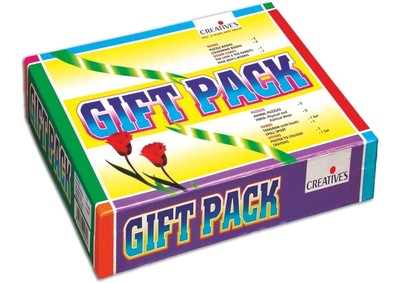 Creative Play Pack: 4 Books, 2 Board Games, 4 Puzzles & Quiz Cards Set