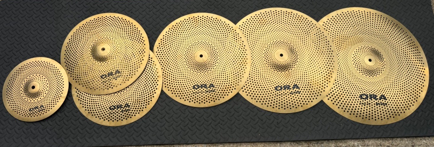 Wuhan Ora Practice Cymbal Set- 10”,14”,16”,18”,20”
