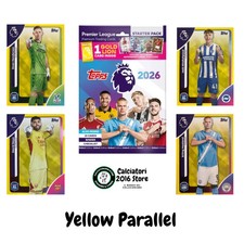 Topps Premier League 2026 Choose Card #1-360 - Yellow Parallel Edition