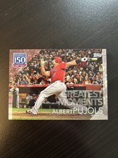 2019 Topps 150 Years of Baseball Greatest Moments #GM-17 Albert Pujols