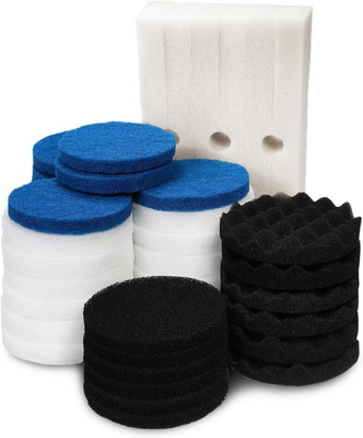 Foam Filter Set, Fine Filters, Carbon Filters, Bio-Foam Filters and Polishing Pa