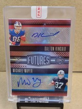 2023 Panini Legacy Futures Ink Combos Ruby RC Dalton Kincaid/Michael Mayer 39/50