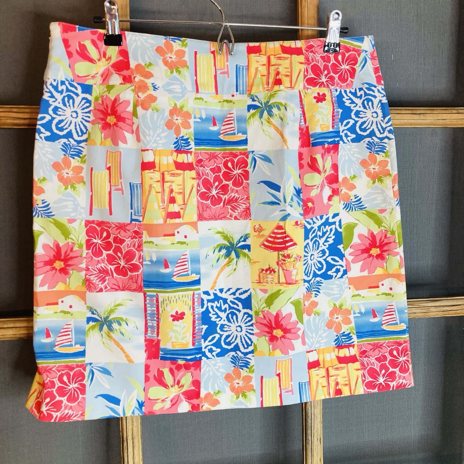 Talbot's Petites Women's Patchwork Look Stretch S… - image 2