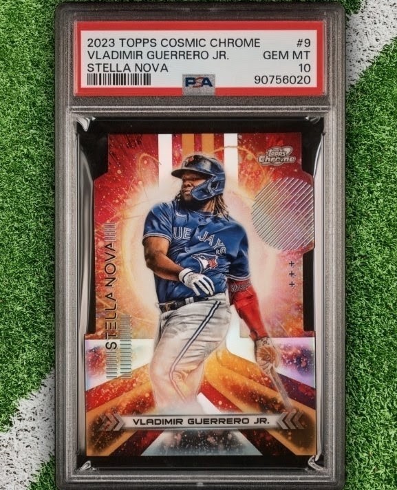 2023 TOPPS COSMIC CHROME STELLA NOVA #9 VLADIMIR GUERRERO JR. PSA 10 RARE POP 14