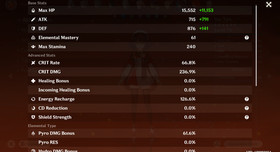 Genshin Impact AR 60 America - Columbina C2 - Skirk C4 - Furina C1 - Hu Tao C1