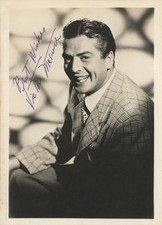 Victor Mature-Vintage Signed Photograph