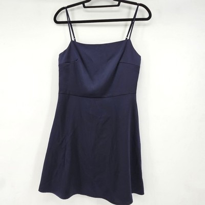 Y2K Navy Babydoll Mini Dress Size M Dainty Romantic Girls Night Glam Mardi  Gras | eBay