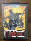 RARE Vintage Chakan: The Forever Man (Sega Genesis, 1992) Video Game Complete