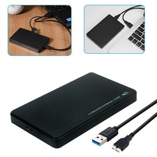 USB 3.0 SATA SSD External Hard Drive Portable Desktop Mobile Hard Disk Case