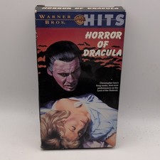 Warner Home Video Horror of Dracula VHS Horror Lee Cushing