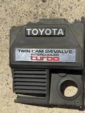 Toyota Supra Turbo 7m-gte Engine Cover Twin Cam 24 Valve Oem Damaged Toyota Supra Turbo 7m-gte Engine Cover Twin Cam 24 Valve Oem Damaged