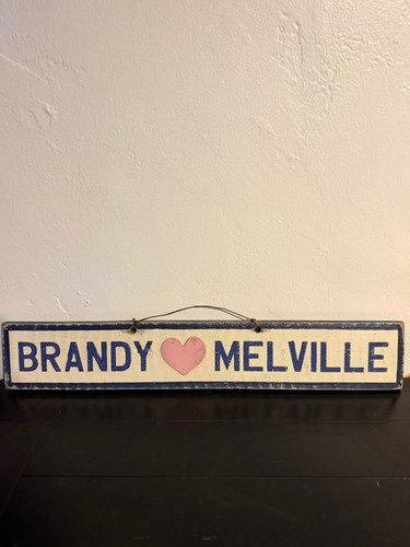 Brandy Melville Store Display Sign Authentic