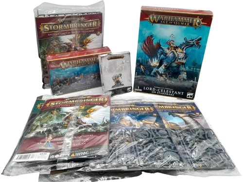 Warhammer Stormbringer Bundle Lord-Celestant Vigilors Gardus Steel Soul Magazine