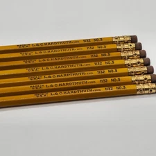 L&C Hardtmuth Inc 1132 Writing Pencil Quantity 7 Pcs Vintage Unsharpened