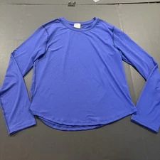 Tiger Friday Women's L Long Sleeve Shirt Blue