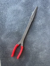 For Snap On 915cf Pliers Needle Nose Pliers Straight Extra Long Red