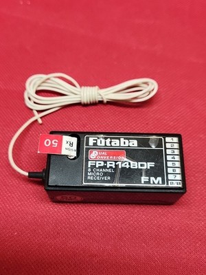 Vintage Futaba FP-R148DF 8 Channel Dual Conversion 72MHz FM 50 Micro Receiver #1