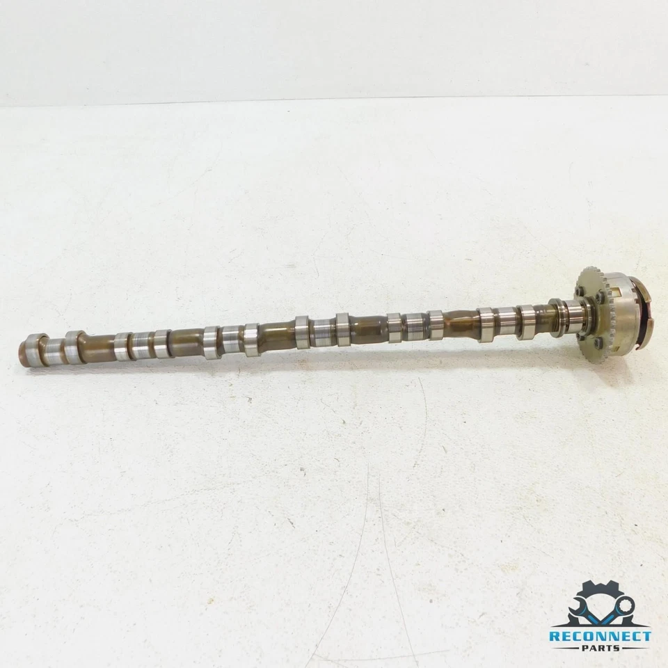 10-21 BMW X4 X5 X6 E70 E71 F26 N55 3.0L Left Engine Intake Camshaft & Gear OEM - Image 2 of 4