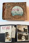 VTG WW2 Photo Album USS Charleston Panama CZ 200+ Military Navy Identified A40