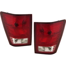 Set of 2 Tail Light For 2007-2010 Jeep Grand Cherokee Limited LH & RH