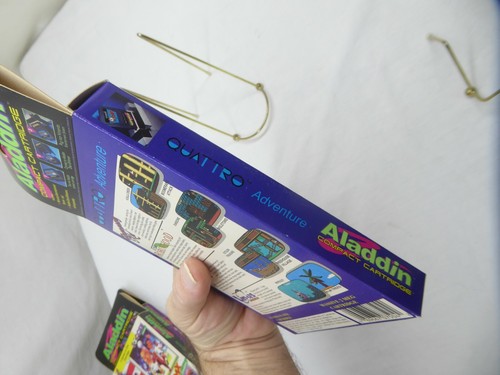 Quattro Adventure Aladdin (Nintendo NES, 1993) NEW SEALED - Picture 5 of 7