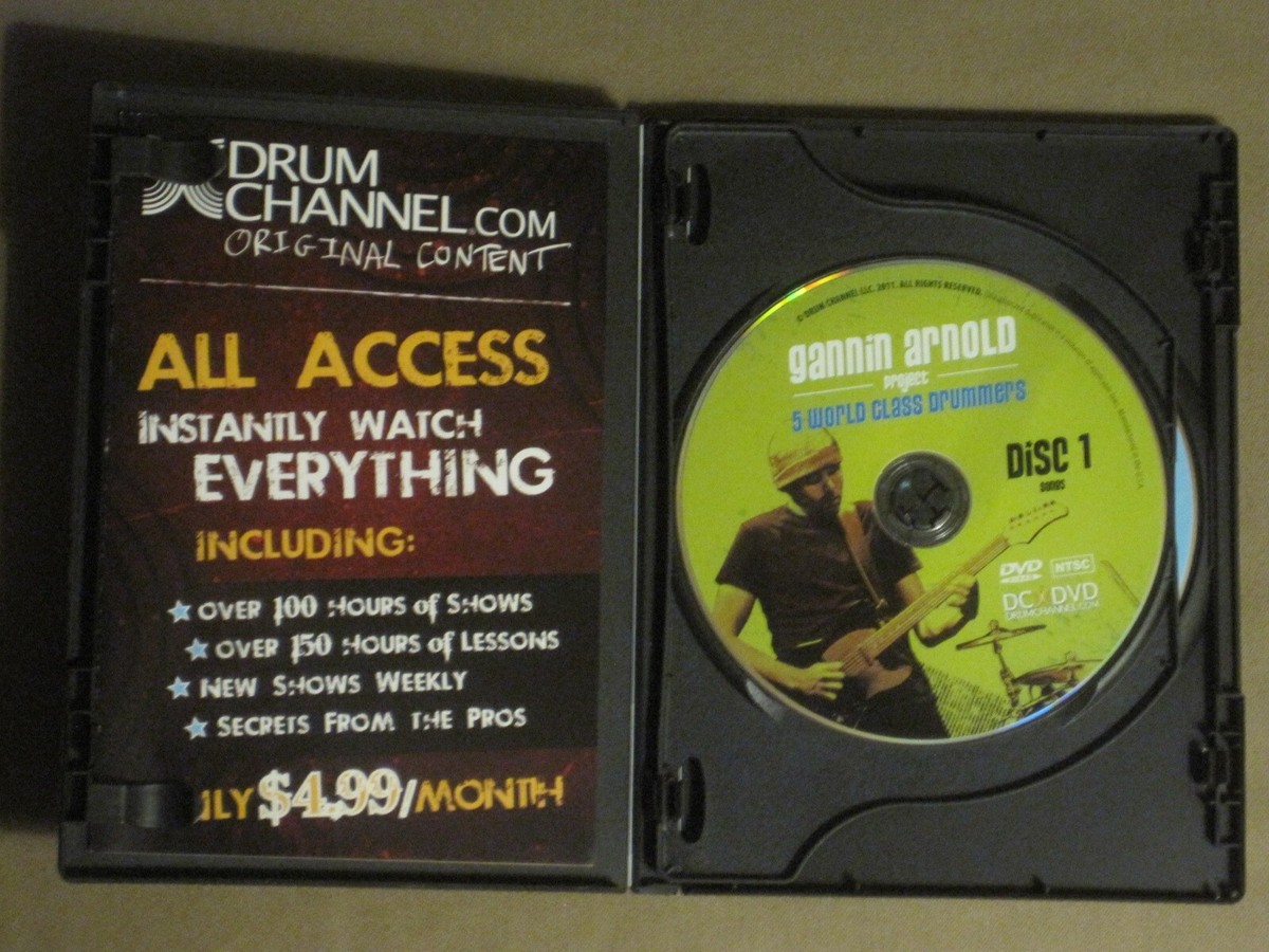 海外ドラマーDVDセット 5 World Class Drummers (DVD) for sale online | eBay