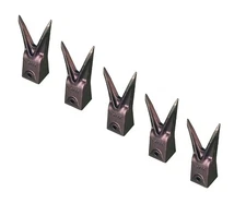 5 - Hensley Style Twin Tiger Bucket Rock Tooth - X156WTL 