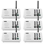 Wuloo 10Channel Call ALL FM Wireless Intercom System for Home Room 1Mile Talking