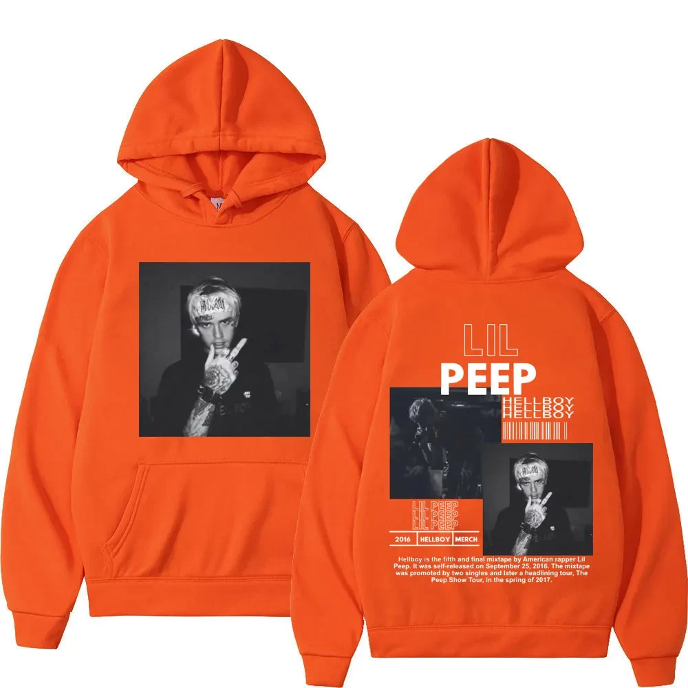 Hip Hop Rapper Lil Peep Graphic Hoodie High Quality Fashion Pullovers