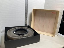 Vintage Kodak Carousel Transvue 80 Slide Tray with Box