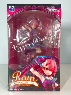 KADOKAWA Kdcolle Ram Birthday 2021 Ver. - Re:ZERO 1/7 Scale Figure (US In-Stock)