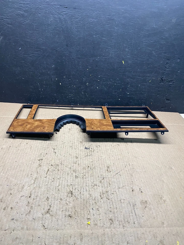 1982 a 1996 Buick Century tablero velocímetro racimo radio bisel moldura O7161 DG Foto 2 de 4