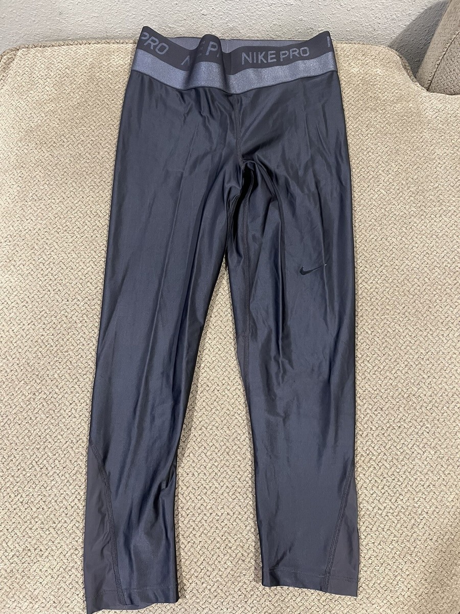 Womens Nike Womens Hypercool Spandex Tights Compression Pants Blue M 932279