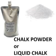 Gym liquid Chalk powder Magnesium Carbonate Sports Weight Lifting Gymnastics UK