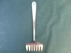 Vintage S Kirk & Son Inc Sterling Silver Bacon Serving Fork