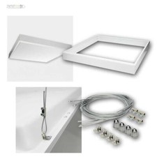 LED Panel 60x60cm, 230V/40W Decken-Einbau-Leuchte-Panel Pendel-Lampe neutralwei&szlig;