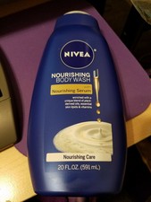 nivea body wash with nourishing serum