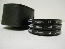 TIFFEN 49mm Filters 1, 2, 4 Camera Lens