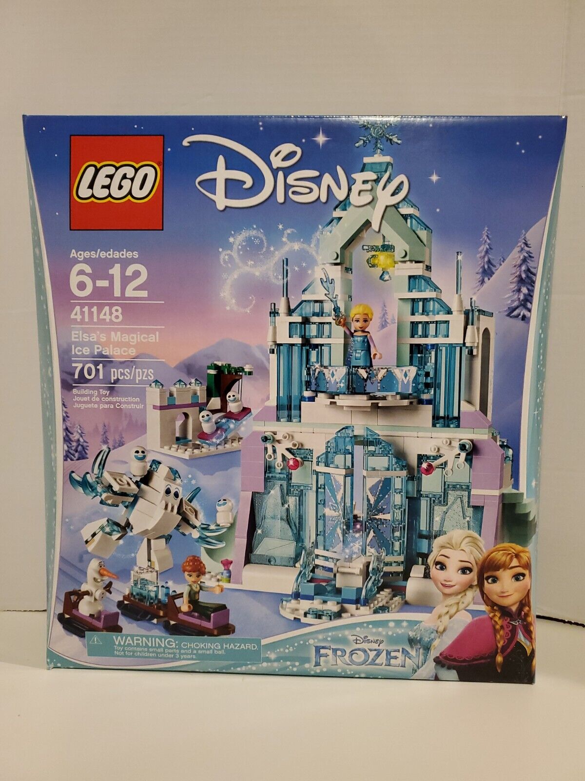 forbandelse Snart bent LEGO Disney: Elsa's Magical Ice Palace (41148) for sale online | eBay