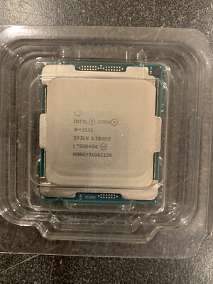 Intel Xeon W-2135 (SR3LN) 3.70GHz CPU | Certified Genuine | eBay