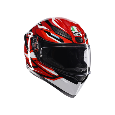 Full-Face Helmet AGV K1 S Lion Black/Red/White | eBay